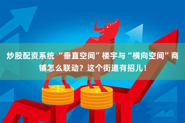 炒股配资系统 “垂直空间”楼宇与“横向空间”商铺怎么联动？这个街道有招儿！