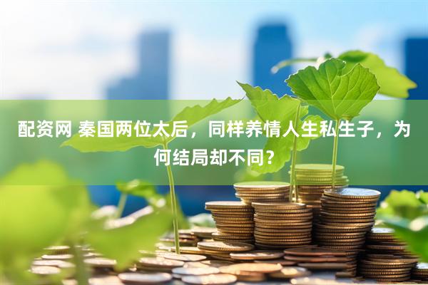 配资网 秦国两位太后，同样养情人生私生子，为何结局却不同？